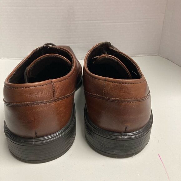 ECCO Men’s Dress Oxford Shoes tie closure light brown 1” heel size 10-10.5/44 - Picture 12 of 13
